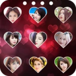 Logo of love keypad lockscreen android Application 